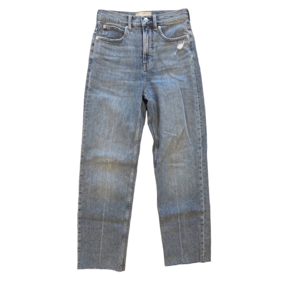 NWOT Everlane The Way High Jean size 26 LONG in Folsom Blue